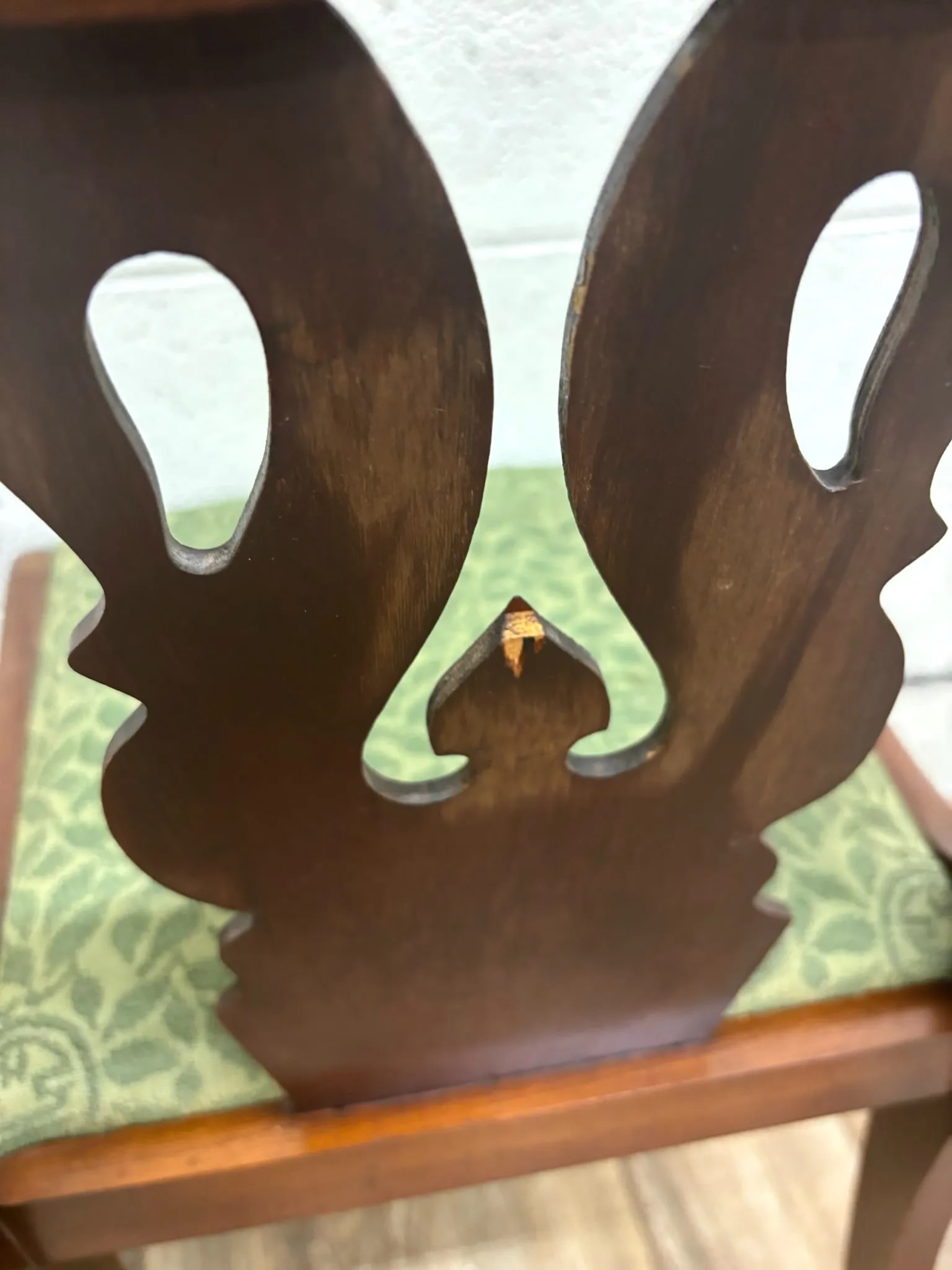 Vintage American Empire Style Mahogany Dining Chairs Accent Chairs - 7