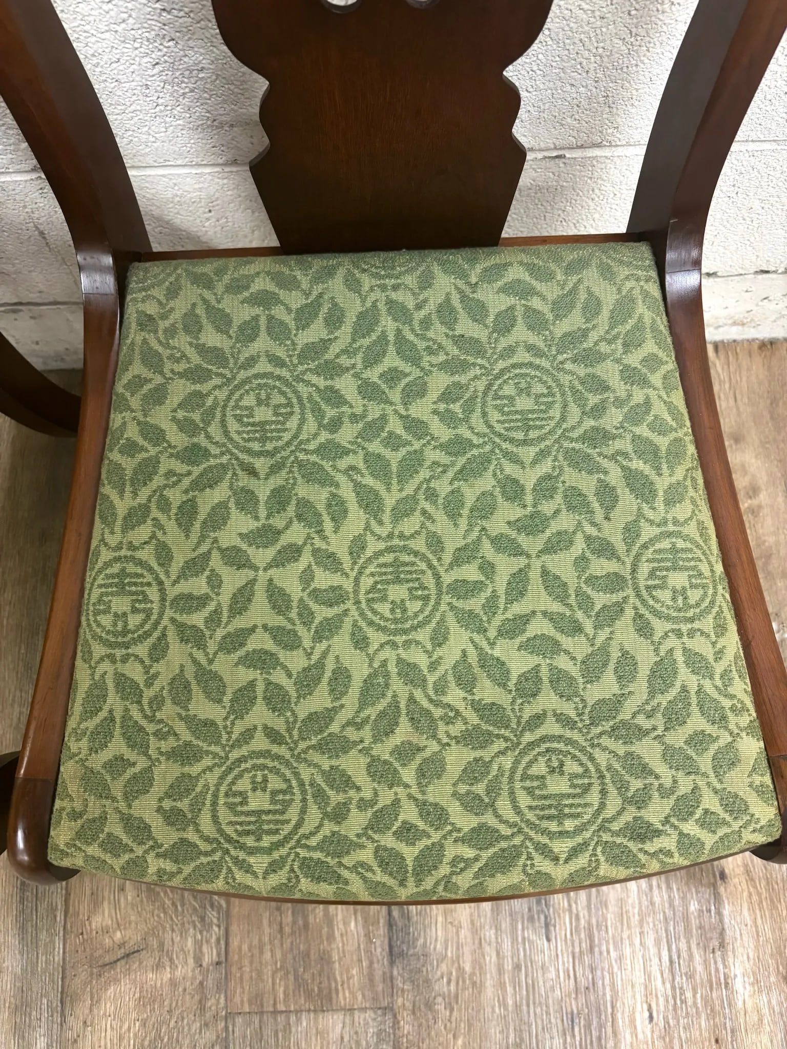 Vintage American Empire Style Mahogany Dining Chairs Accent Chairs - 9