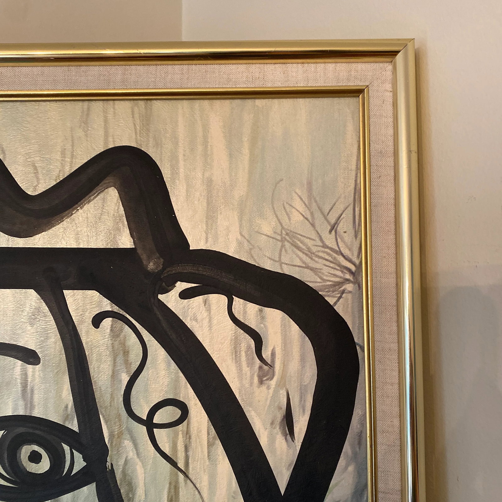 Abstract Painting on Canvas by Peter Keil - Framed - 7