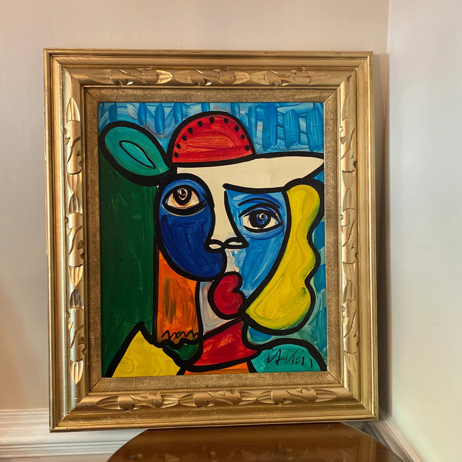 1970s Abstract Peter Keil Original Oil Canvas Framed Painting - 7
