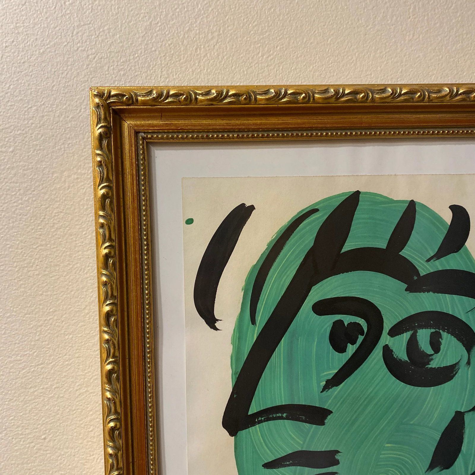 1970s Abstract Painting by Peter Keil, Framed - 6