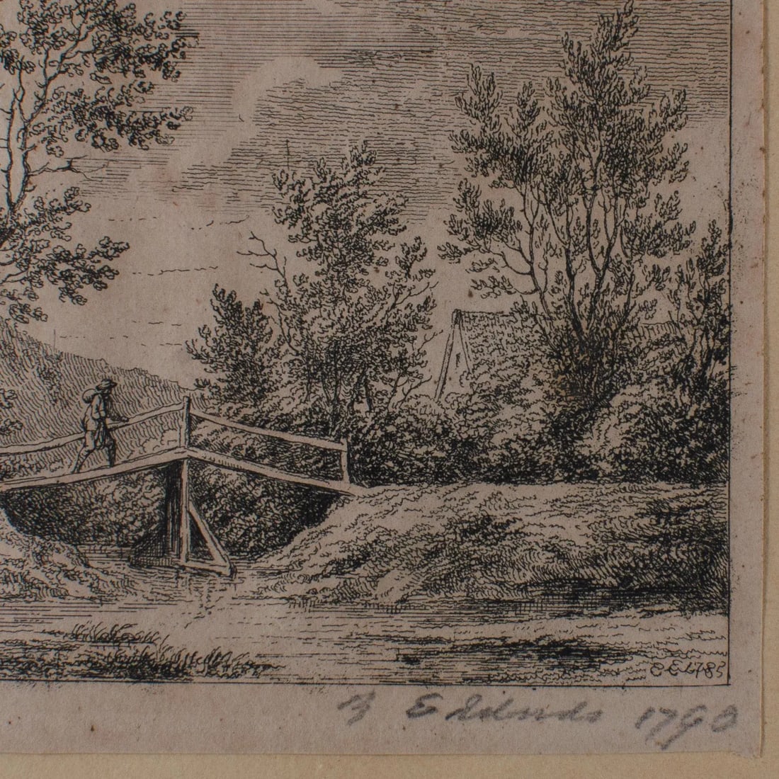 Edward Edwards r.a. Landscape Engraving, 1790 - 3