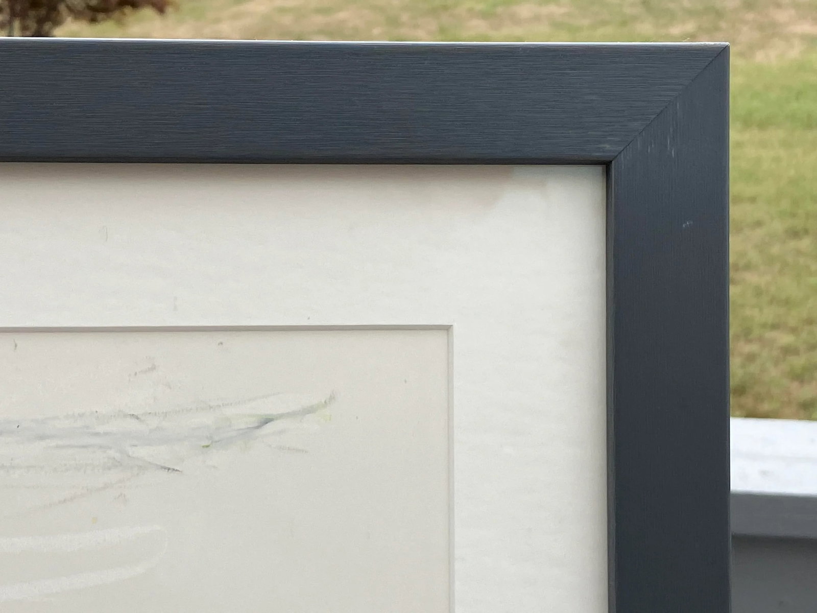 Original Artwork on Paper in Fine Gallery-Style Presentation, Tuscany, 1982, American Listed Artist, - 5