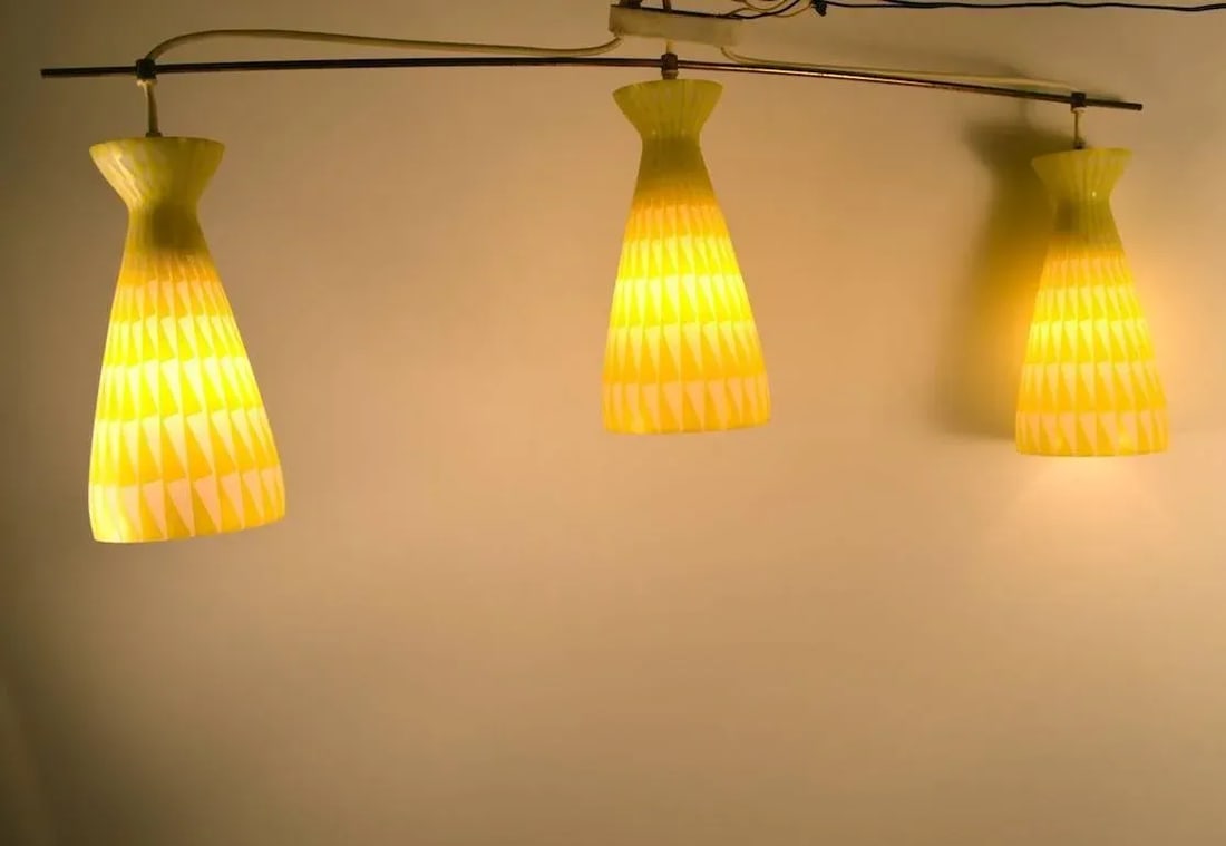 Modernist Three-Light Fixture - 3