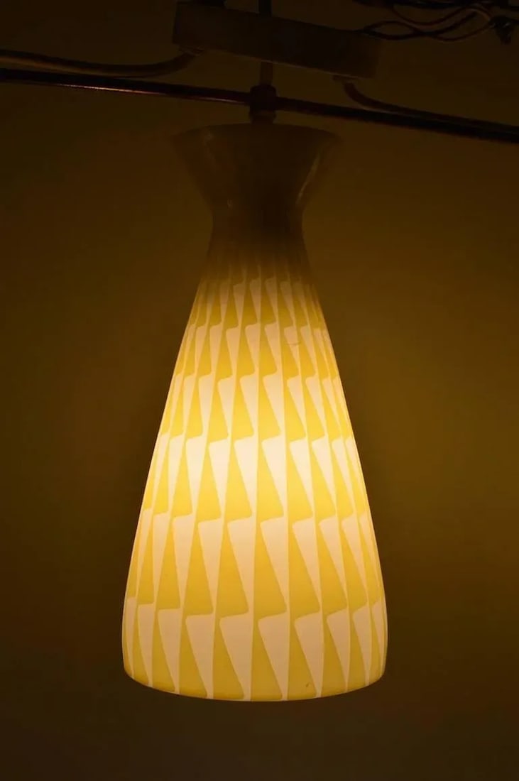 Modernist Three-Light Fixture - 4