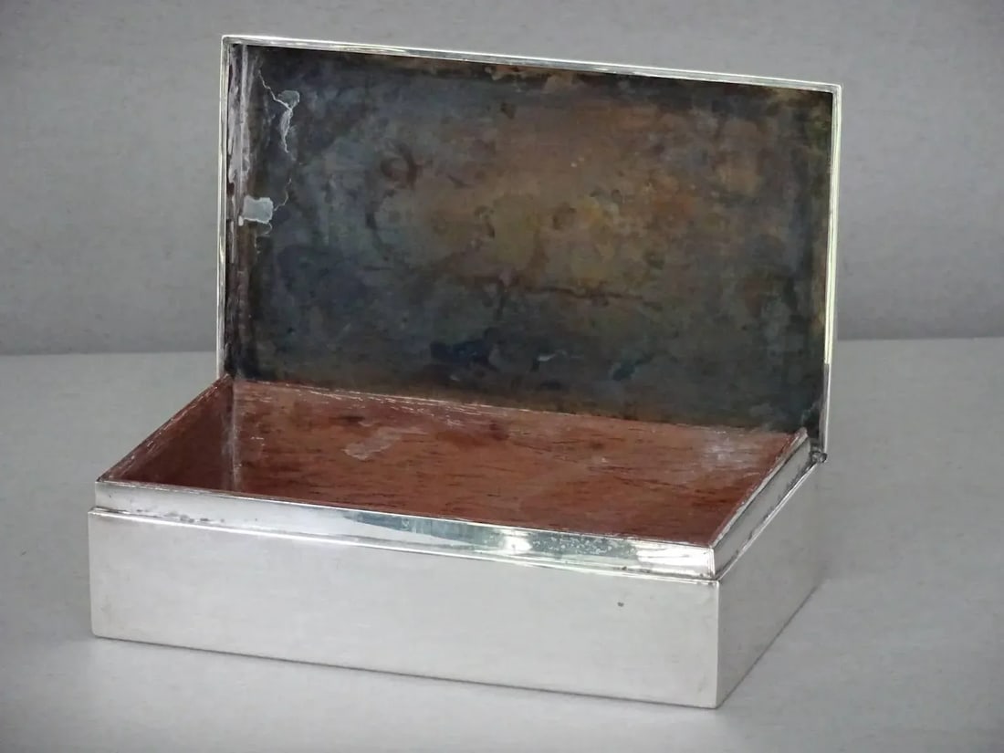 Tiffany & Co. Sterling Silver Cigarette Box - 3