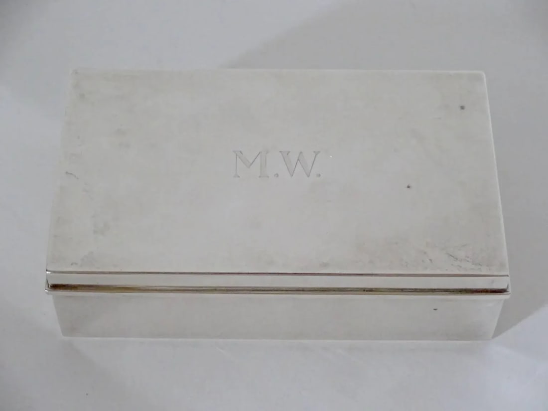 Tiffany & Co. Sterling Silver Cigarette Box - 4