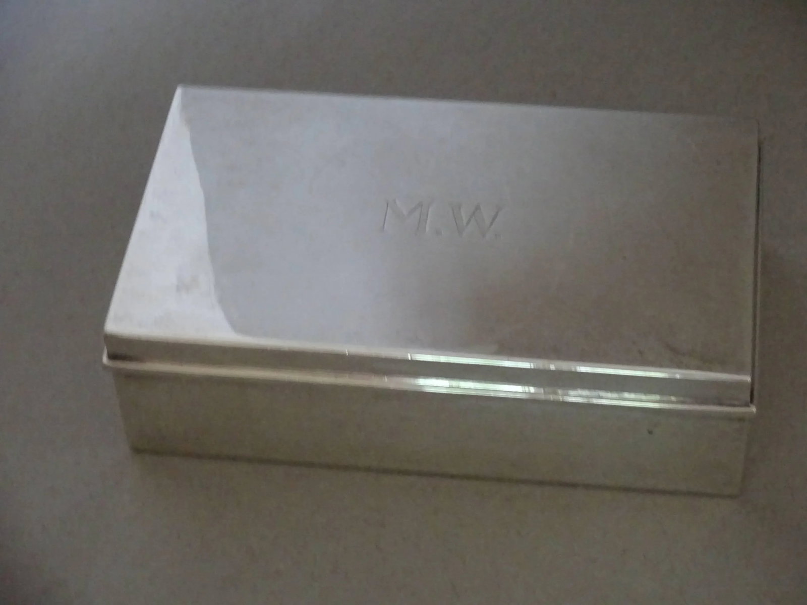 Tiffany & Co. Sterling Silver Cigarette Box - 5