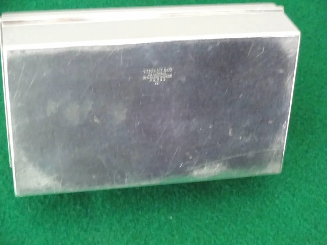 Tiffany & Co. Sterling Silver Cigarette Box - 8
