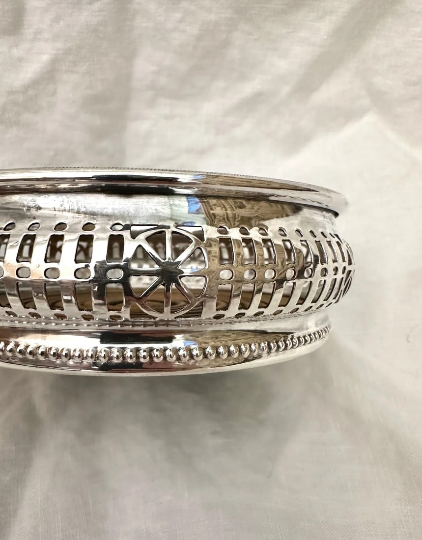 Barker Ellis English Silver Wine Coaster - 3