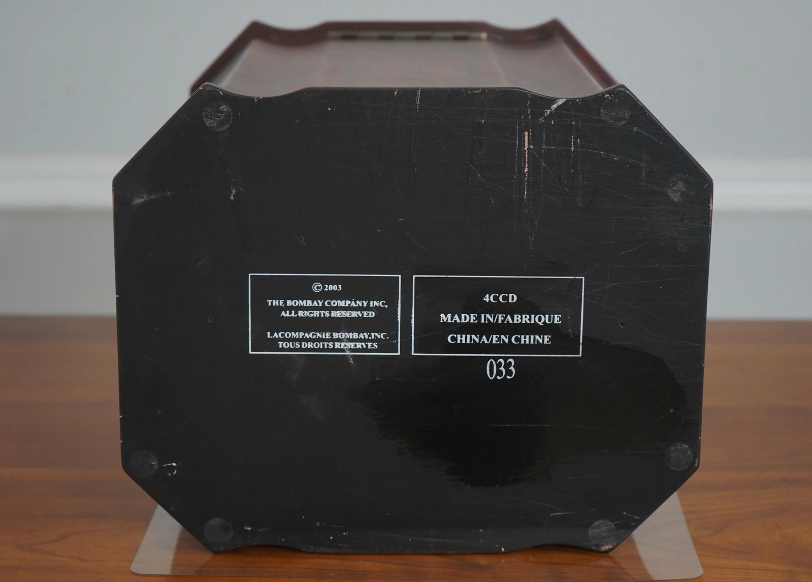 Bombay Co Continental Style Wine Caddy - 11