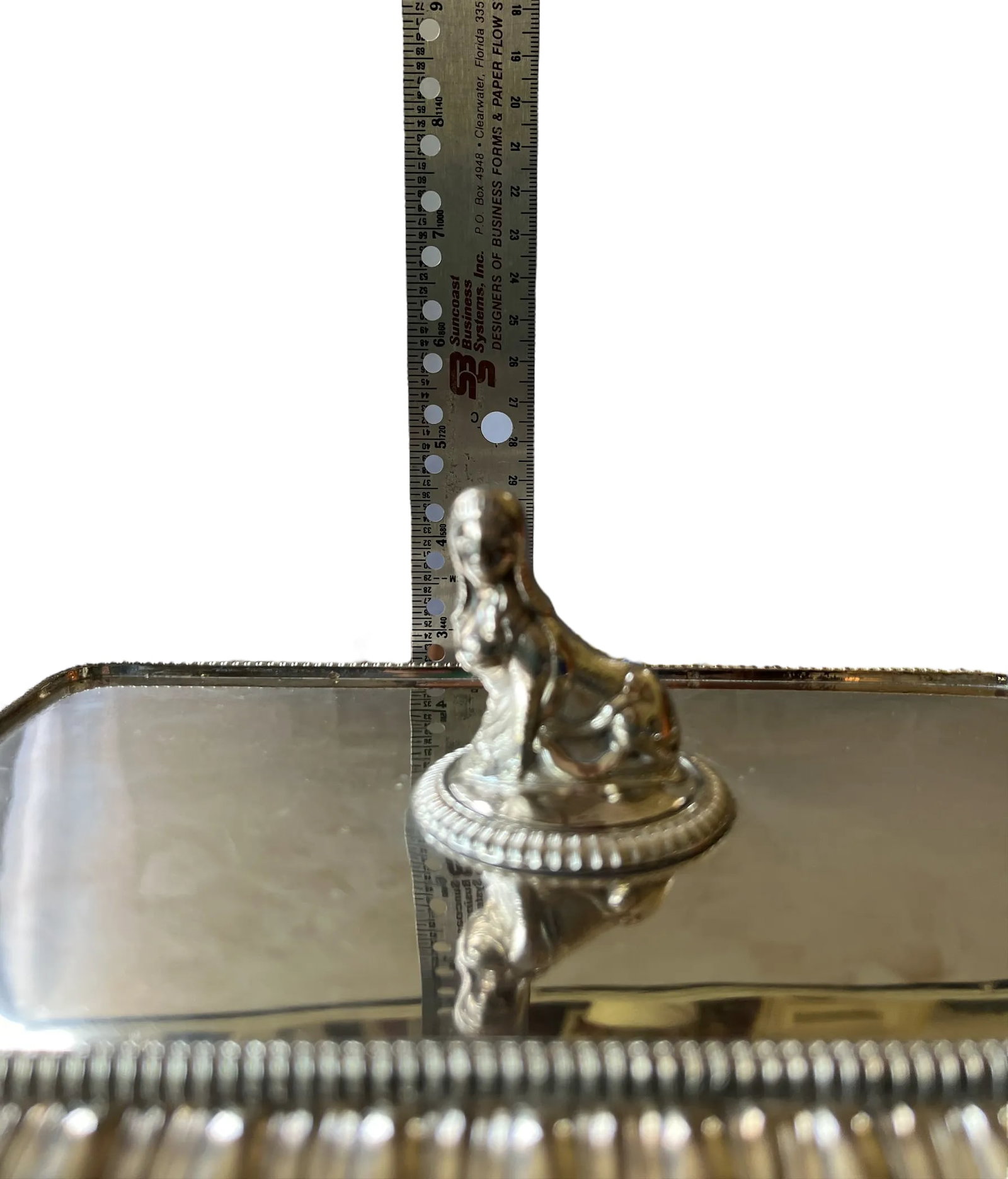 Antique Egyptian Revival Hotel Silver Mappin & Webb Covered Entree Vegetable Dish - 11
