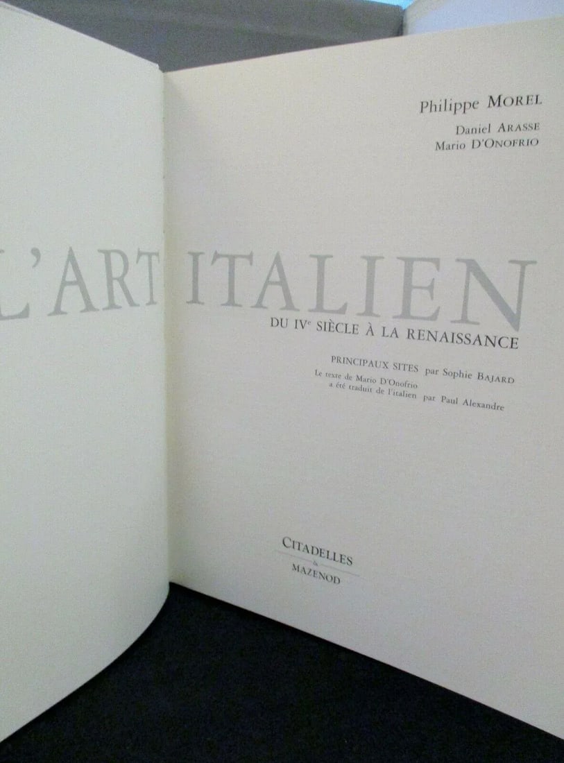 Mint l'Art Italien With Sleeve French Version 1997 - 4