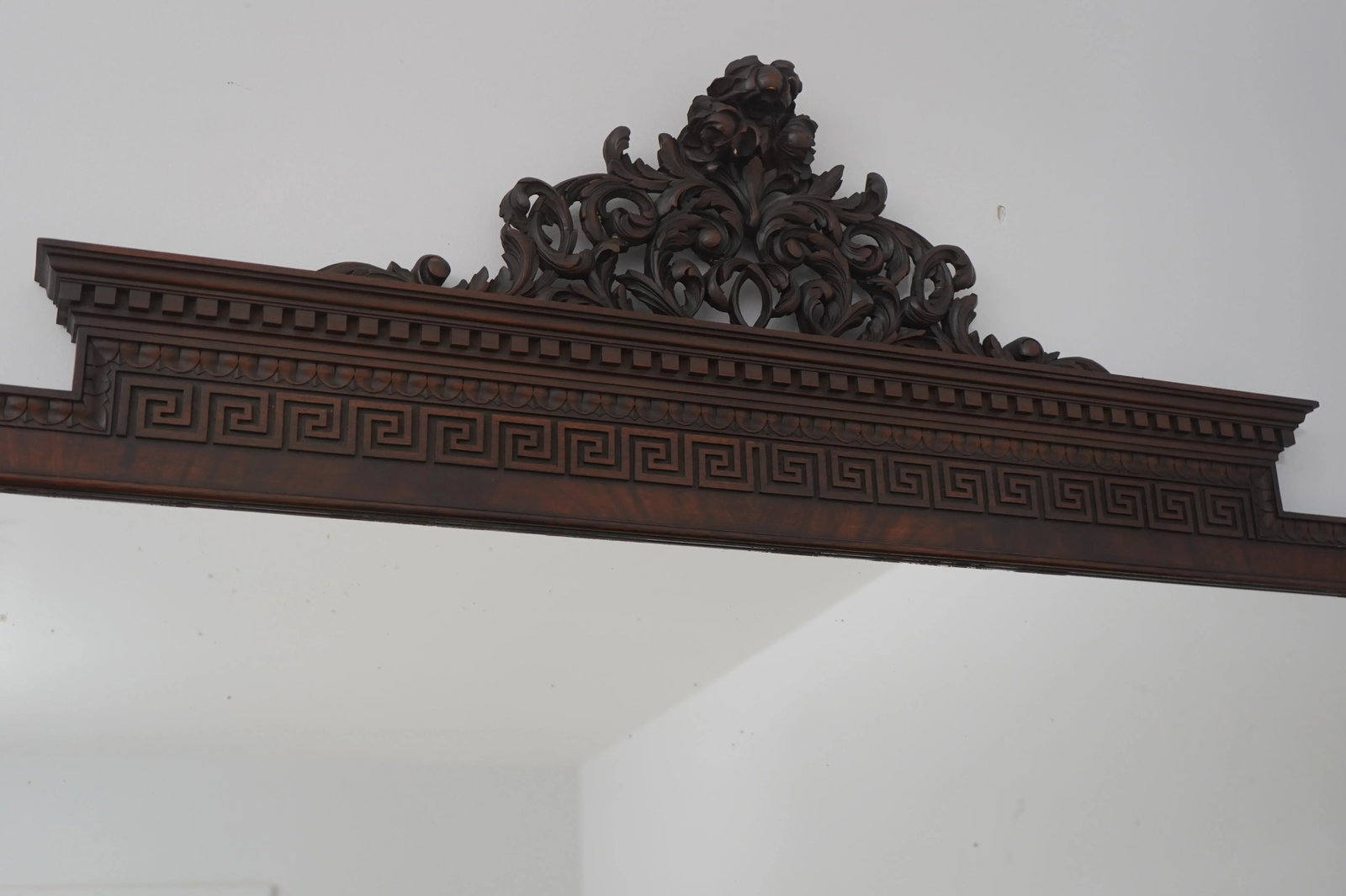 Antique 19th C. Georgian Mahogany Marble Console & Mirror - 6