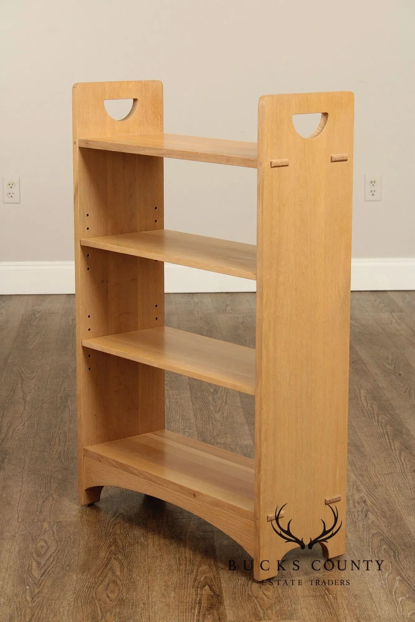 Stickley Mission Collection Oak Magazine Stand Bookcase - 9