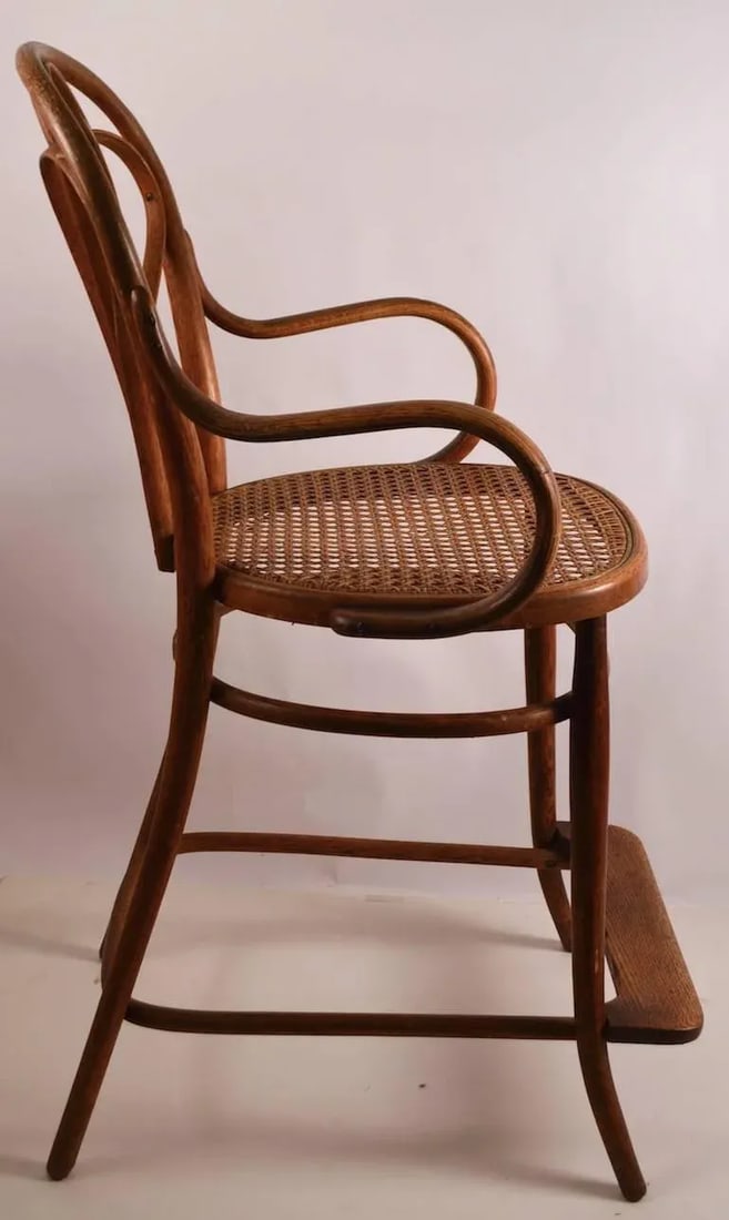 Bentwood Billiard Stool Attributed to Thonet - 4