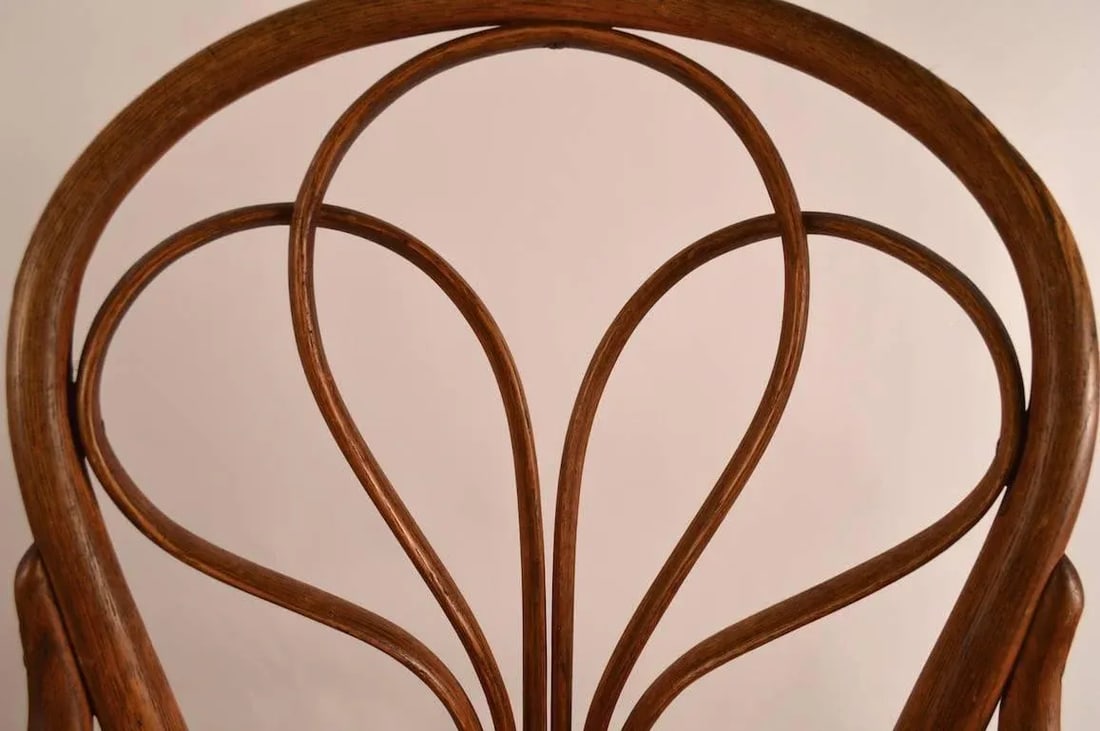 Bentwood Billiard Stool Attributed to Thonet - 6