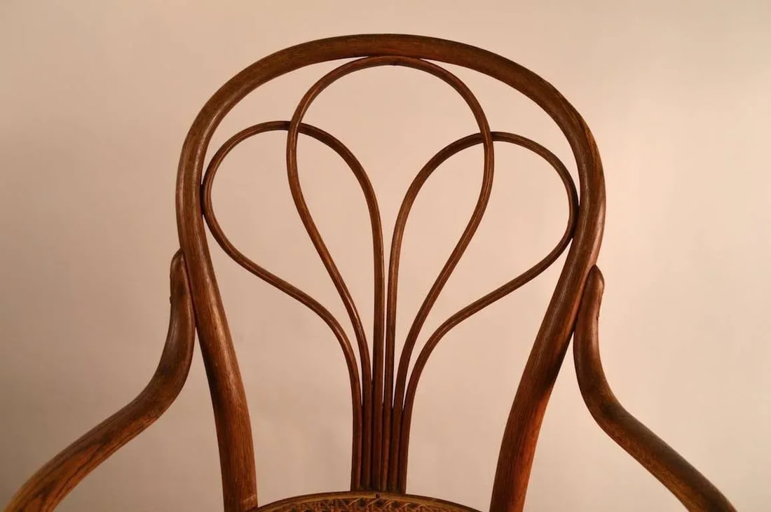 Bentwood Billiard Stool Attributed to Thonet - 7