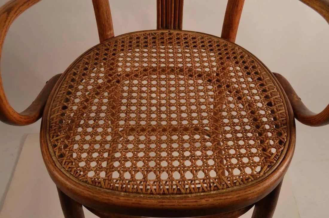 Bentwood Billiard Stool Attributed to Thonet - 9