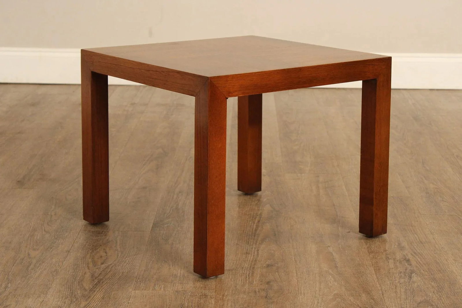 Lane Mid Century Modern Walnut Side Table - 11