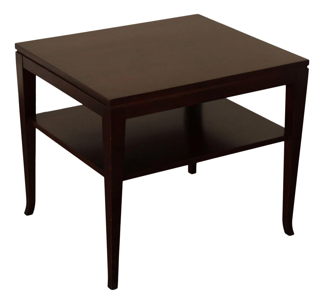 Stickley Metropolitan Collection Cherry Rectangular End Table: High Quality American Made Rectangular Top Two-Tier Cherry Side Table Condition: Alterations: Original Condition Unaltered Imperfections: Some Imperfections Condition Notes: Clean vintage condition.