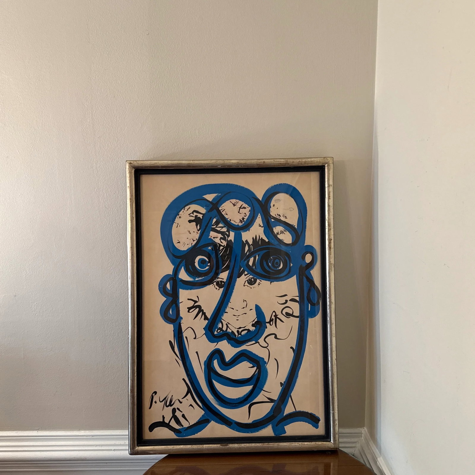 1970s Abstract Painting by Peter Keil - Framed - 7