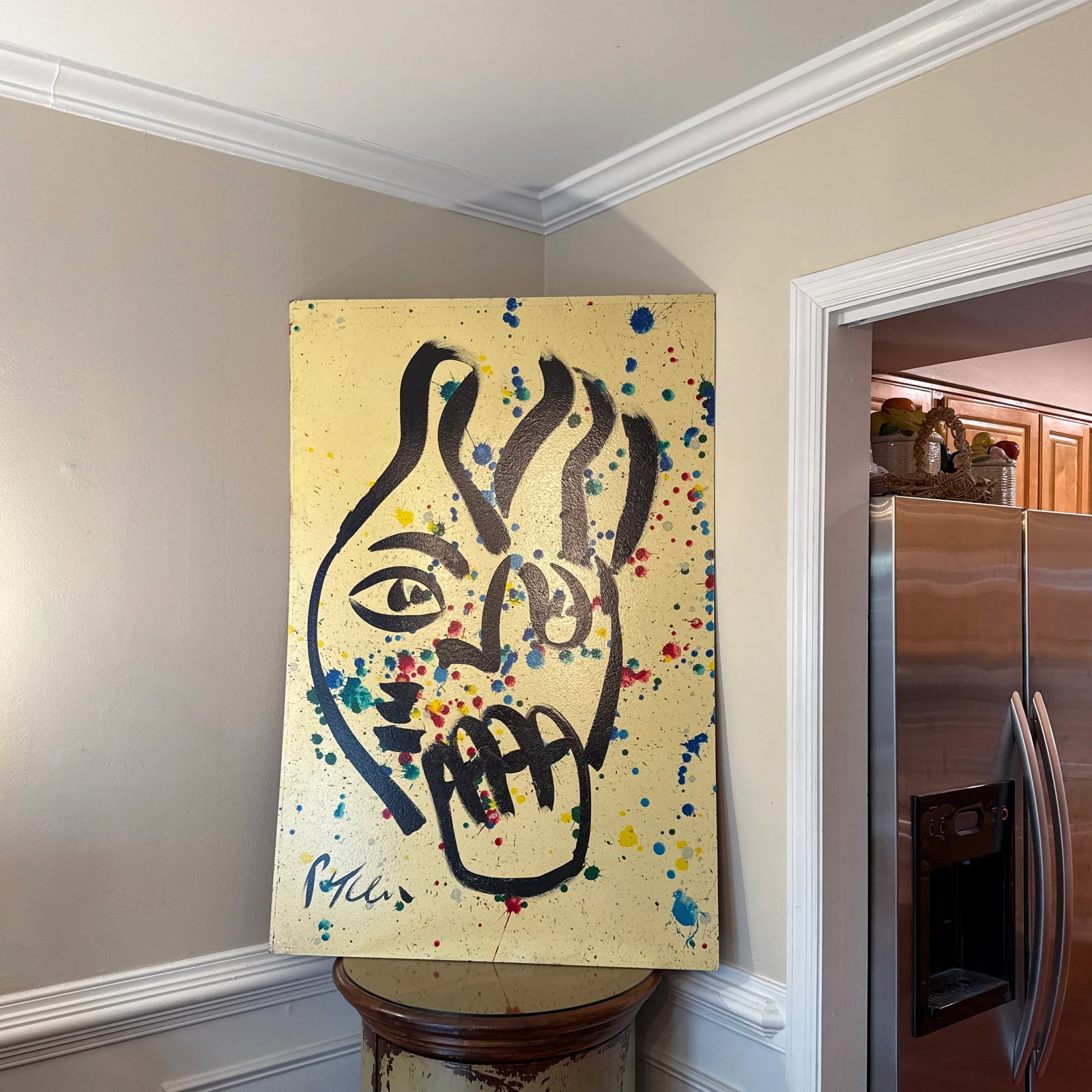 Mid 20th Century Acrylic Paining on Board by Peter Keil - 10