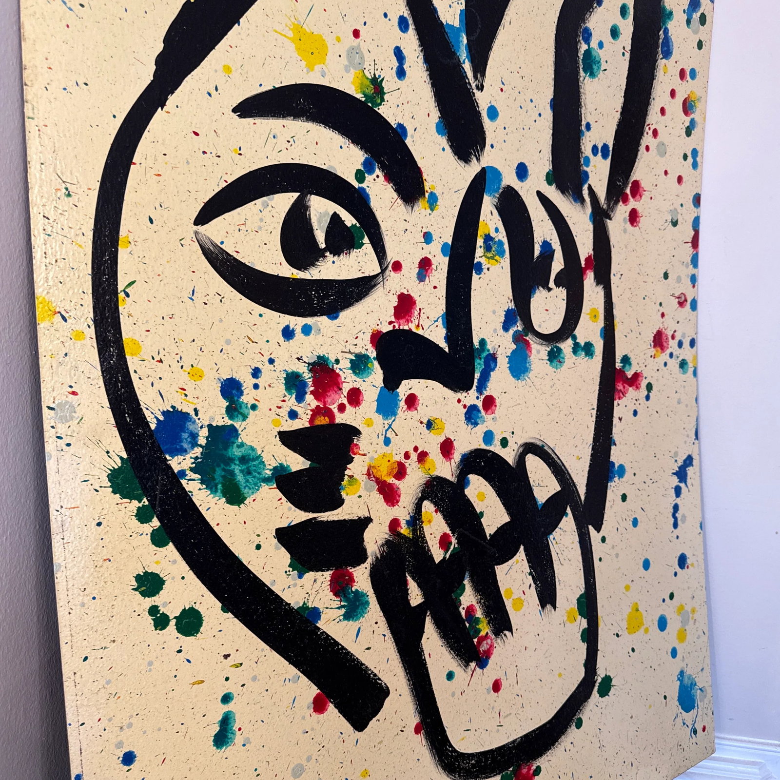 Mid 20th Century Acrylic Paining on Board by Peter Keil - 5