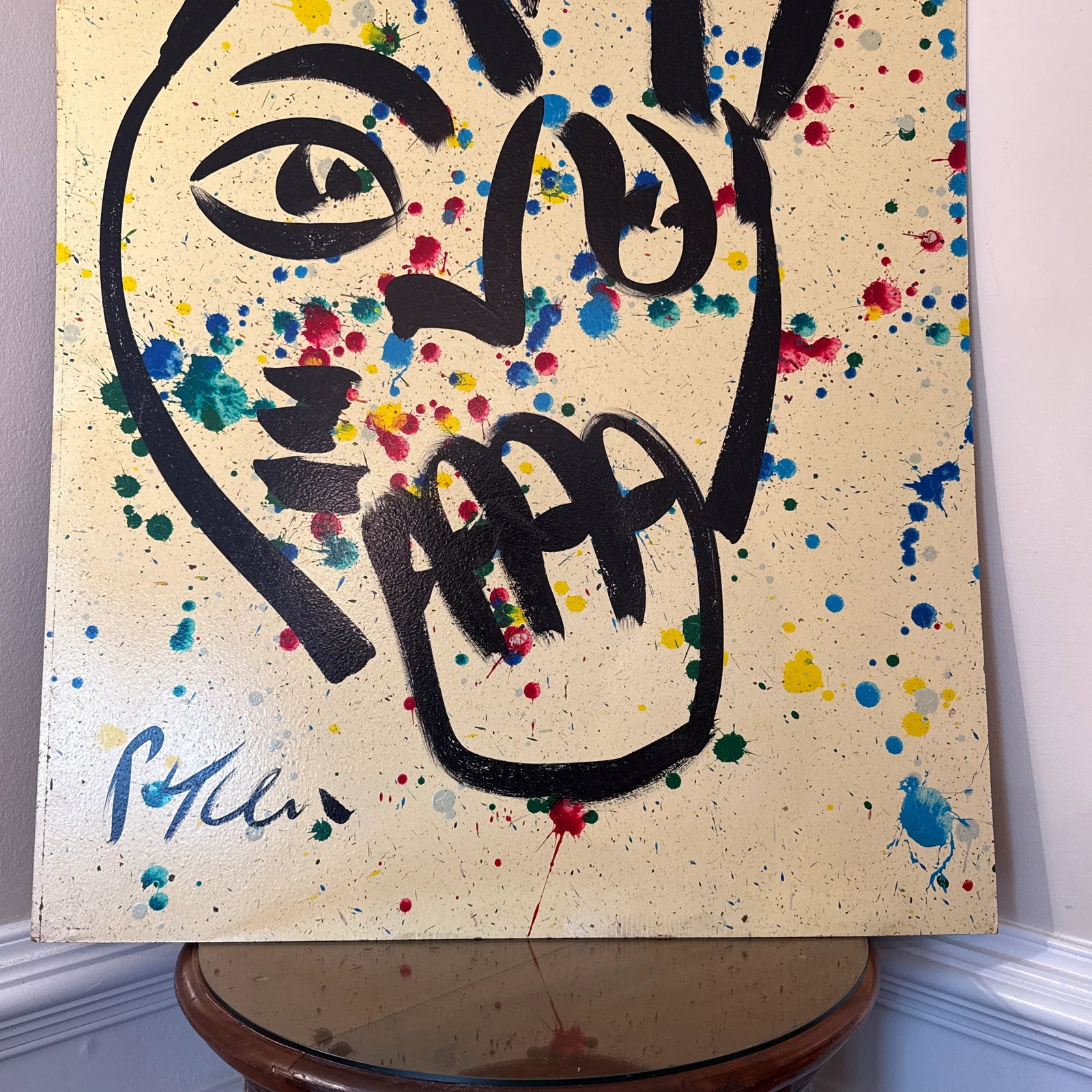 Mid 20th Century Acrylic Paining on Board by Peter Keil - 8