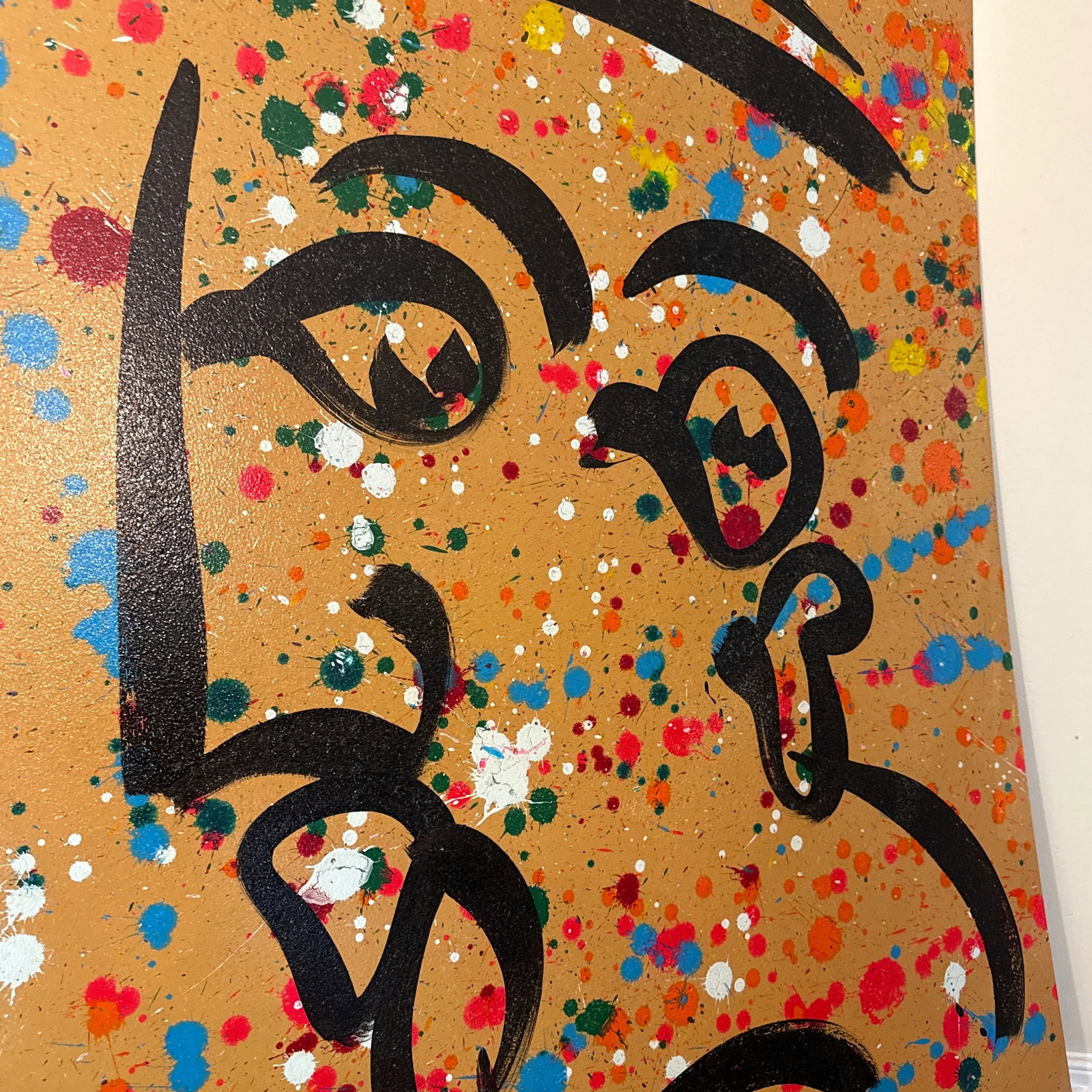 Vintage 1970s Peter Keil Painting on Board Unframed - 8
