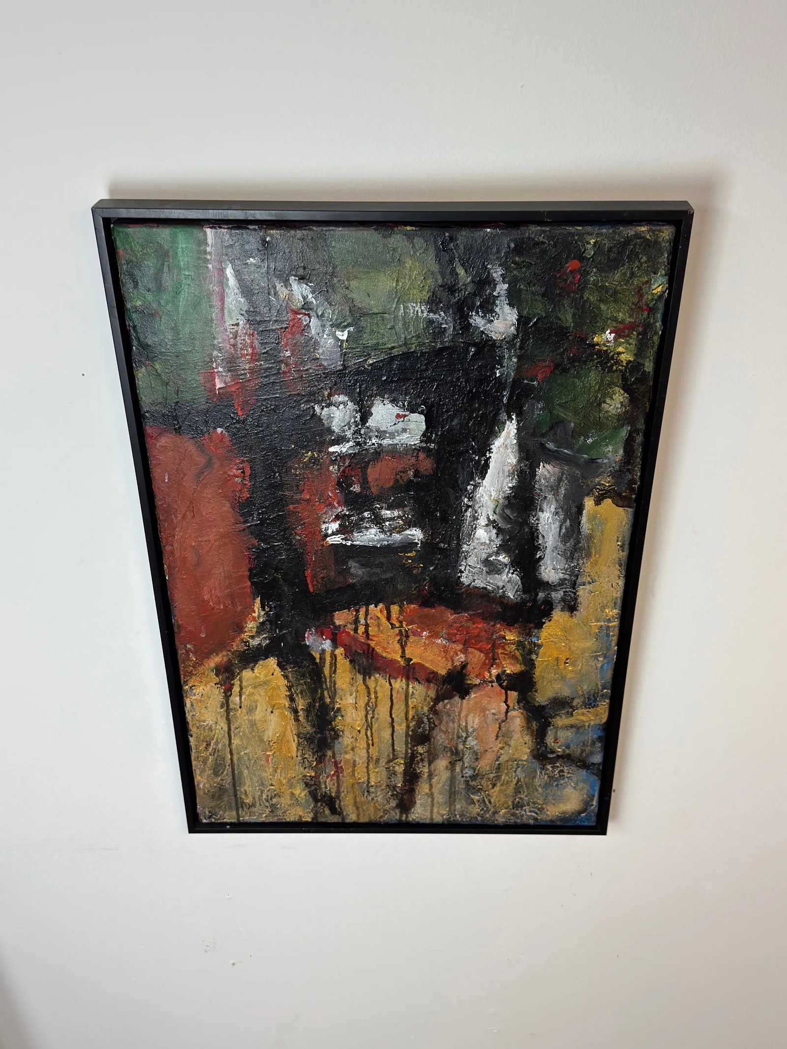 Portrait Abstract by Beverly Myers Modern Painter, School of Wolf Kahn - 6