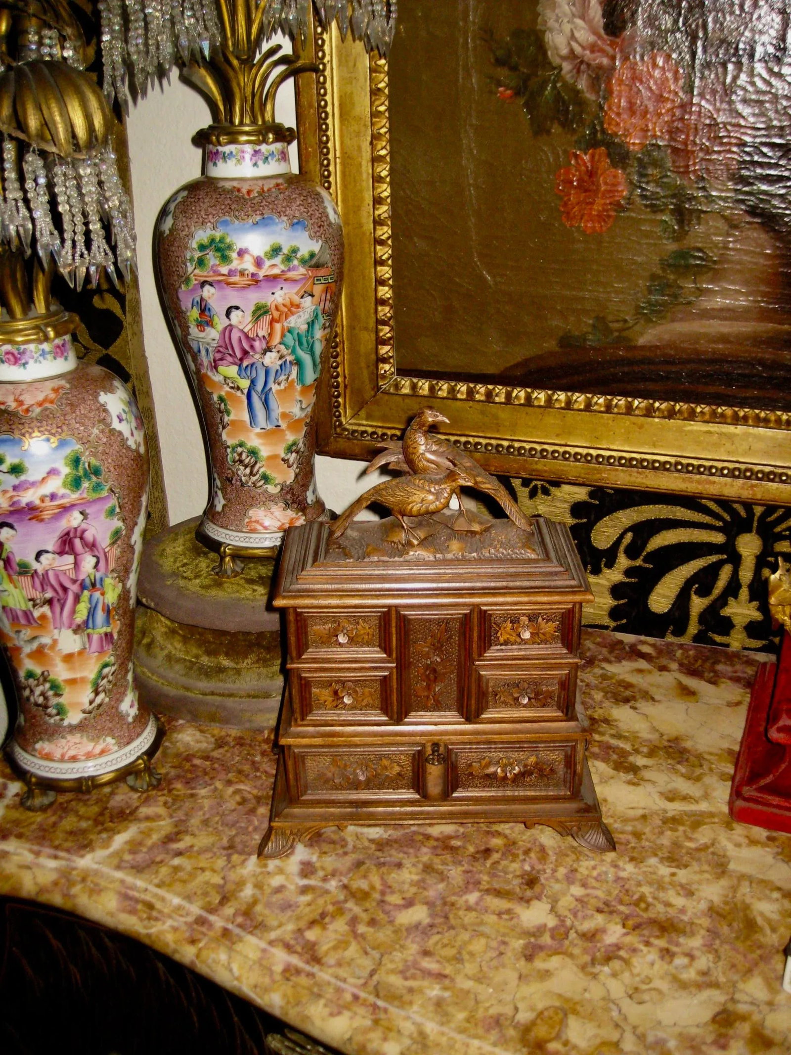 19 Century Black Forest Jewelry Box - 11