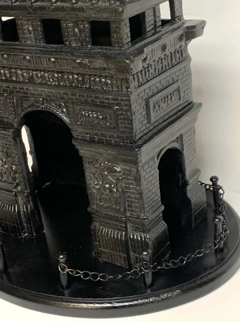 19th Century French Grand Tour Iron Model of the Arc De Triomphe - 5