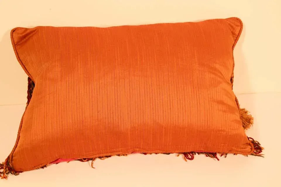 Middle Eastern Decorative Red Throw Pillow - 8