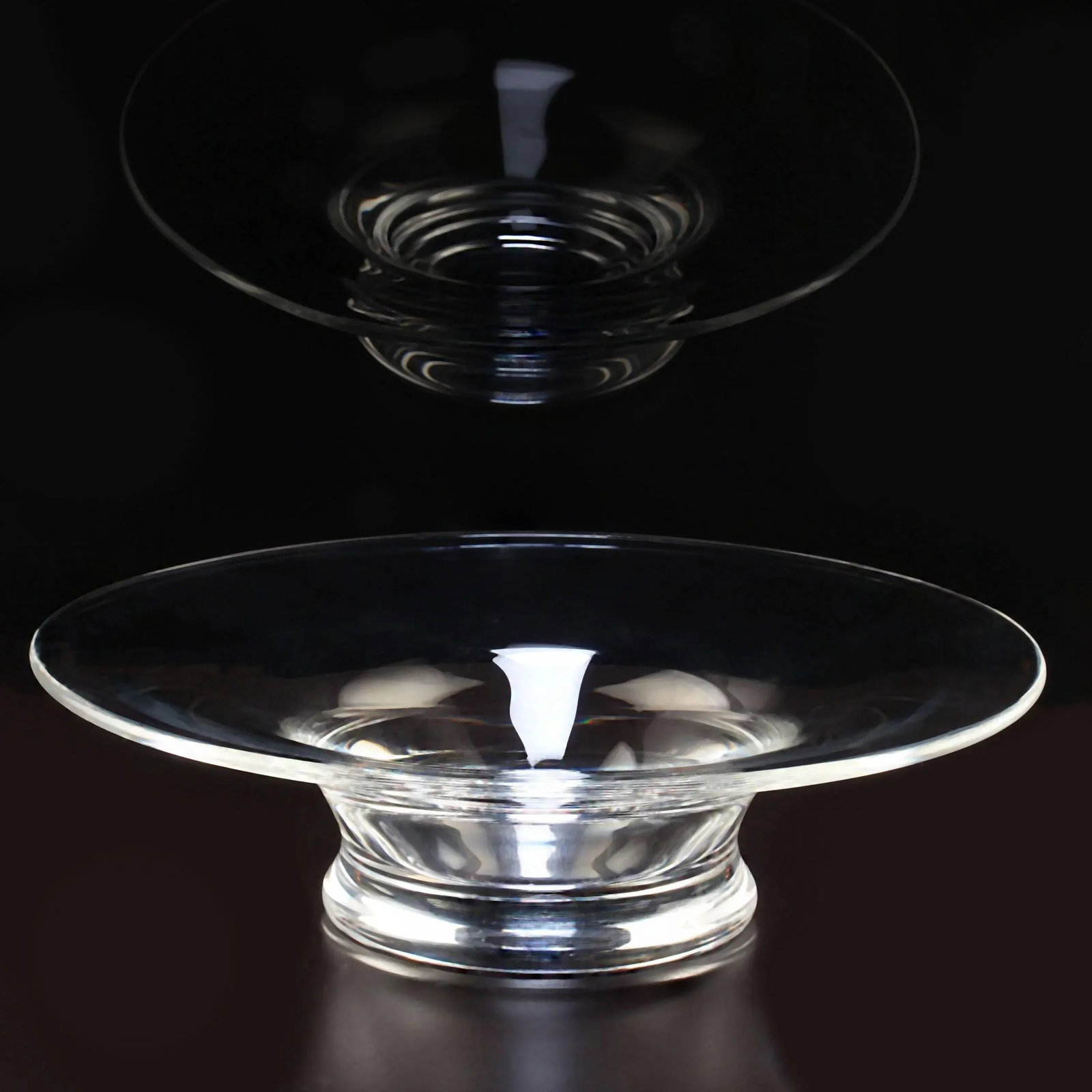 Mid 20th Century Steuben Glass 'Flare' Bowl - 2