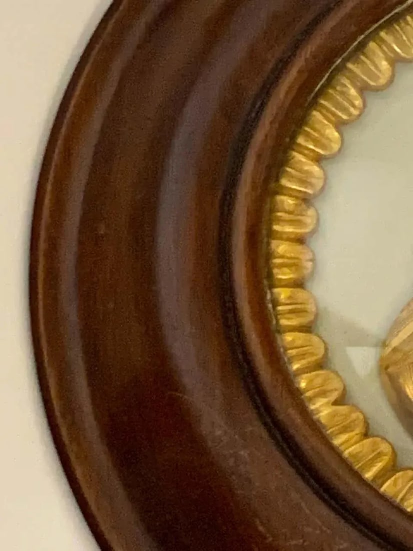 19th Century English Regency Framed Ormolu Portrait Plaques of St. Paul and Socrates - a Pair - 5