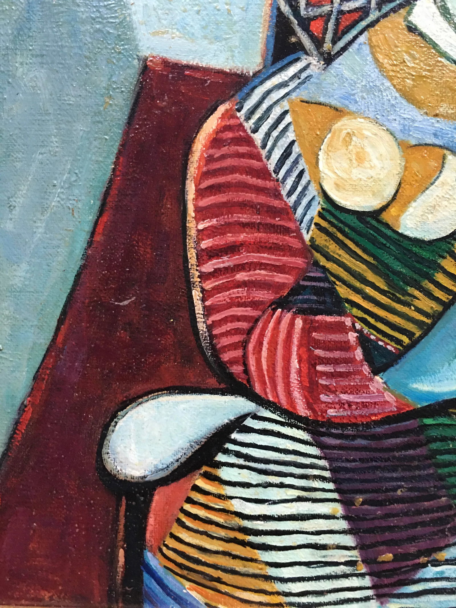 Homage to Pablo Picasso, Seated Woman, Peter Keil, 1972 - 5