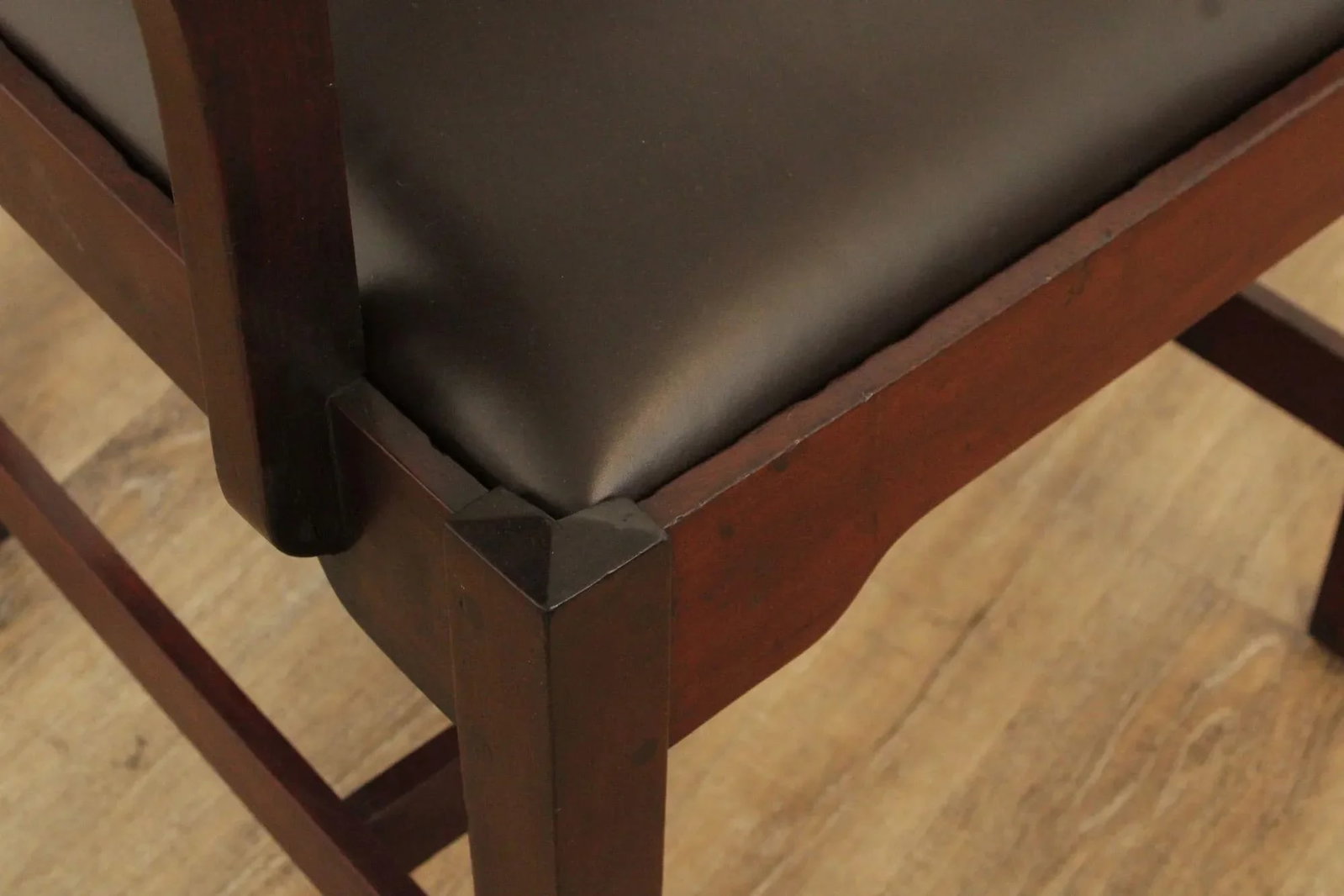 L. & J.G. Stickley Antique Mission Mahogany Armchair - 10