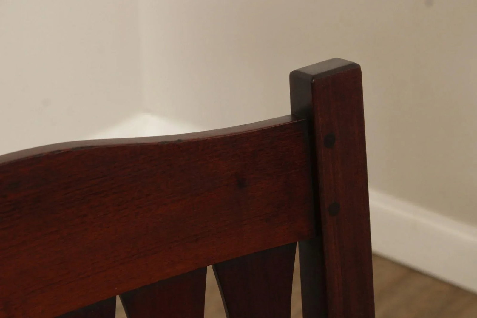 L. & J.G. Stickley Antique Mission Mahogany Armchair - 4