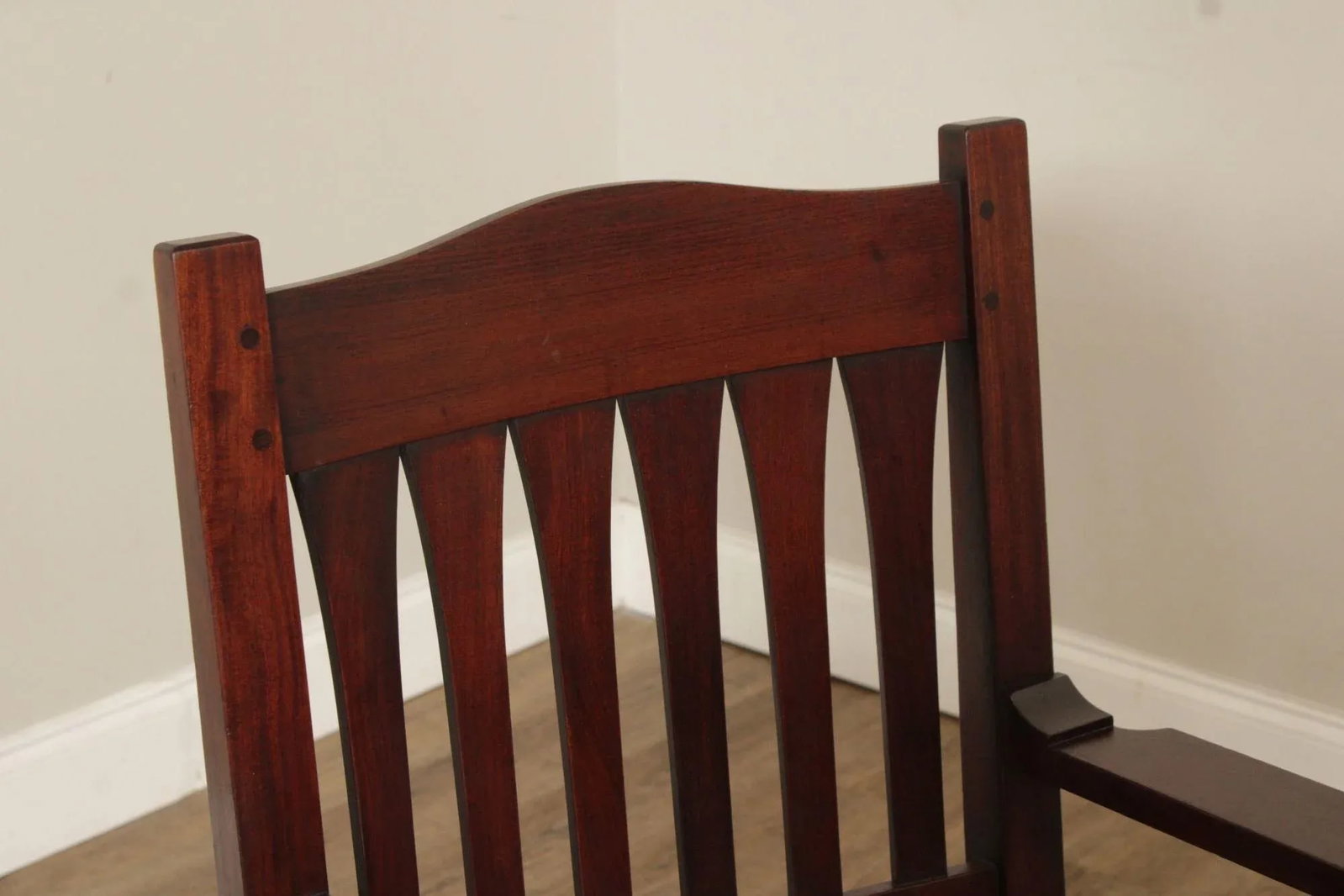 L. & J.G. Stickley Antique Mission Mahogany Armchair - 5