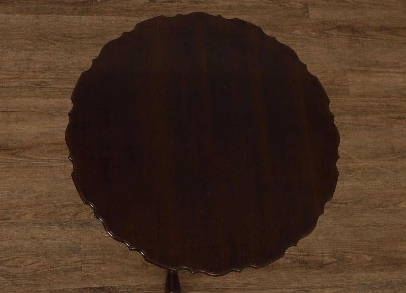 Stickley Federal Style Mahogany Pie Crust Tea Table - 4