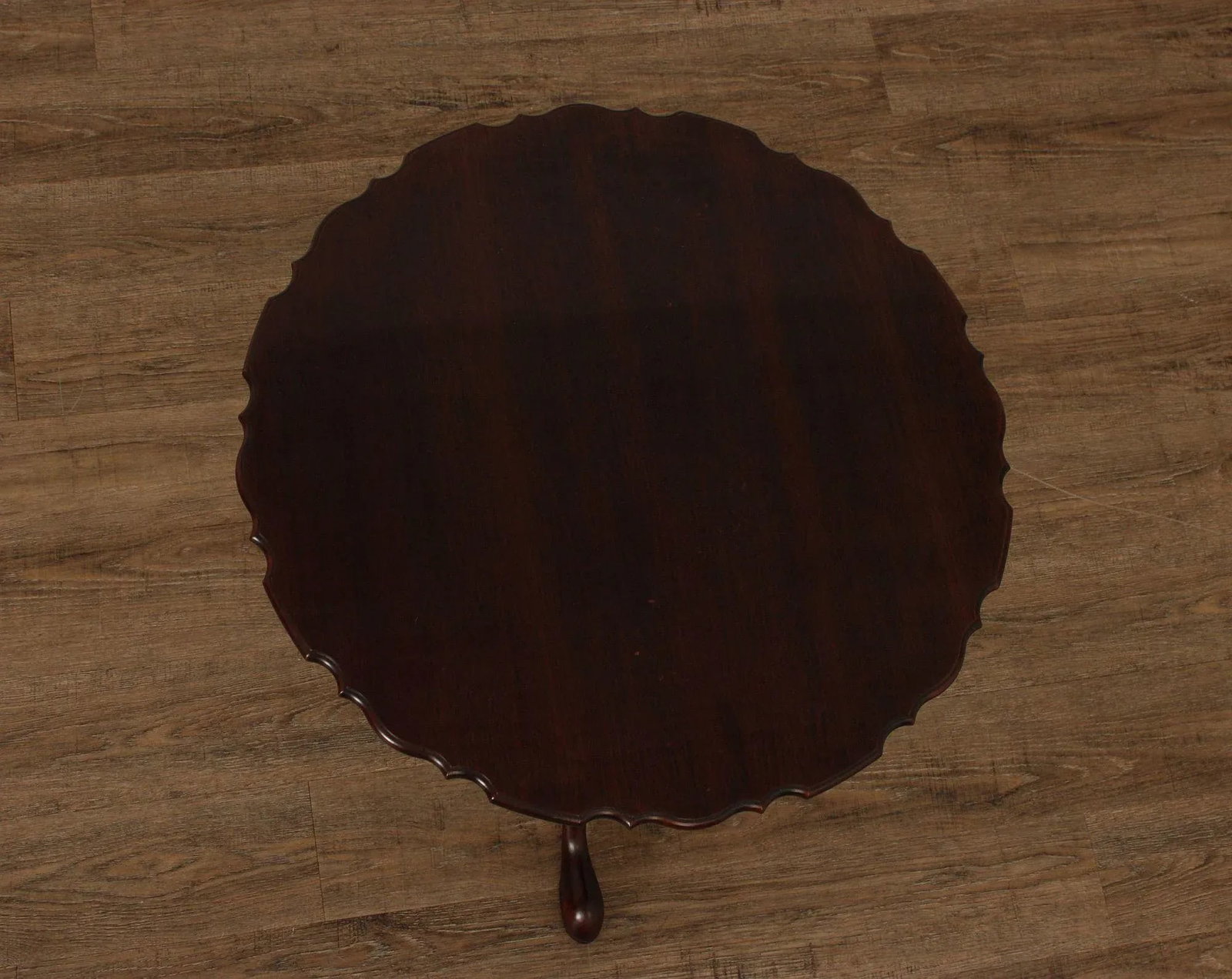 Stickley Federal Style Mahogany Pie Crust Tea Table - 5