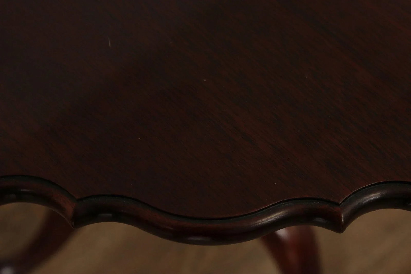 Stickley Federal Style Mahogany Pie Crust Tea Table - 9