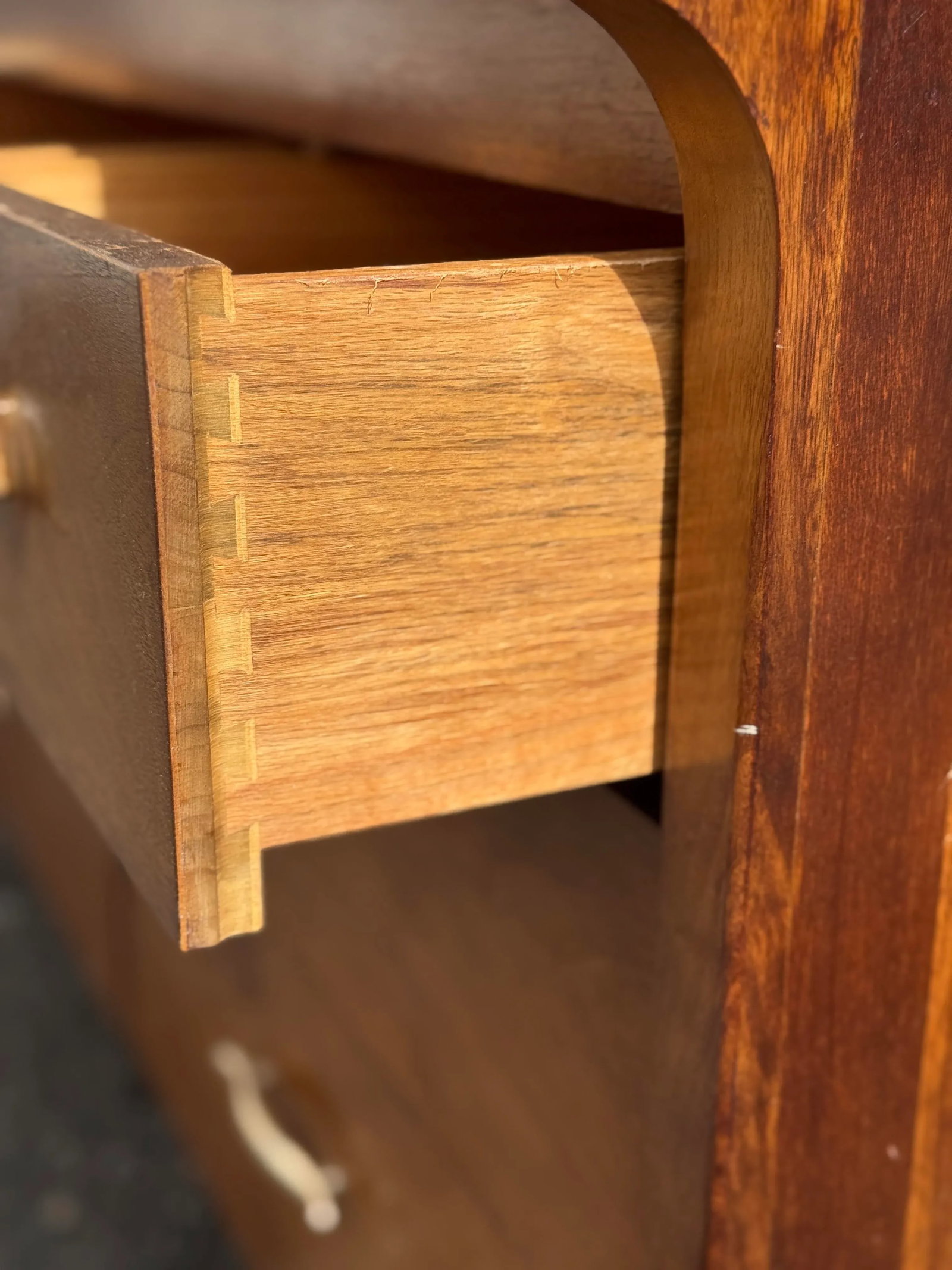 1960s Mid-Century Modern Small Walnut Dresser by Drexel - 12