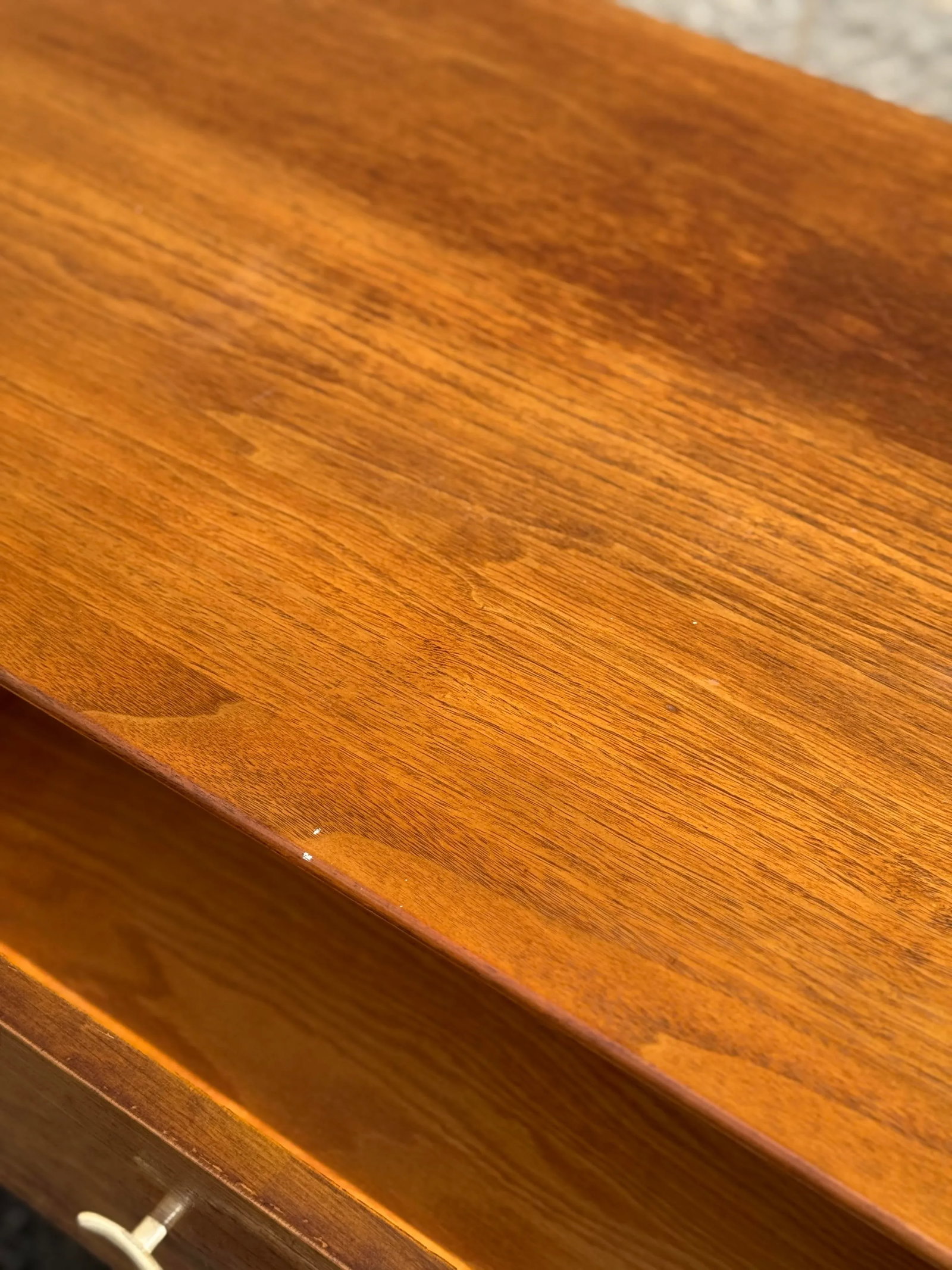 1960s Mid-Century Modern Small Walnut Dresser by Drexel - 4