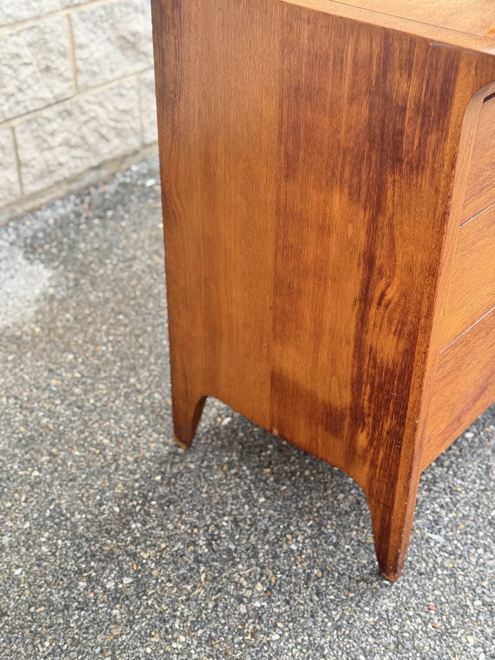 1960s Mid-Century Modern Small Walnut Dresser by Drexel - 7