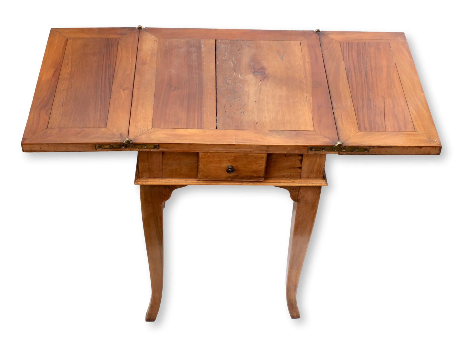 18th-Century Small Space Expandable Side Table - 4