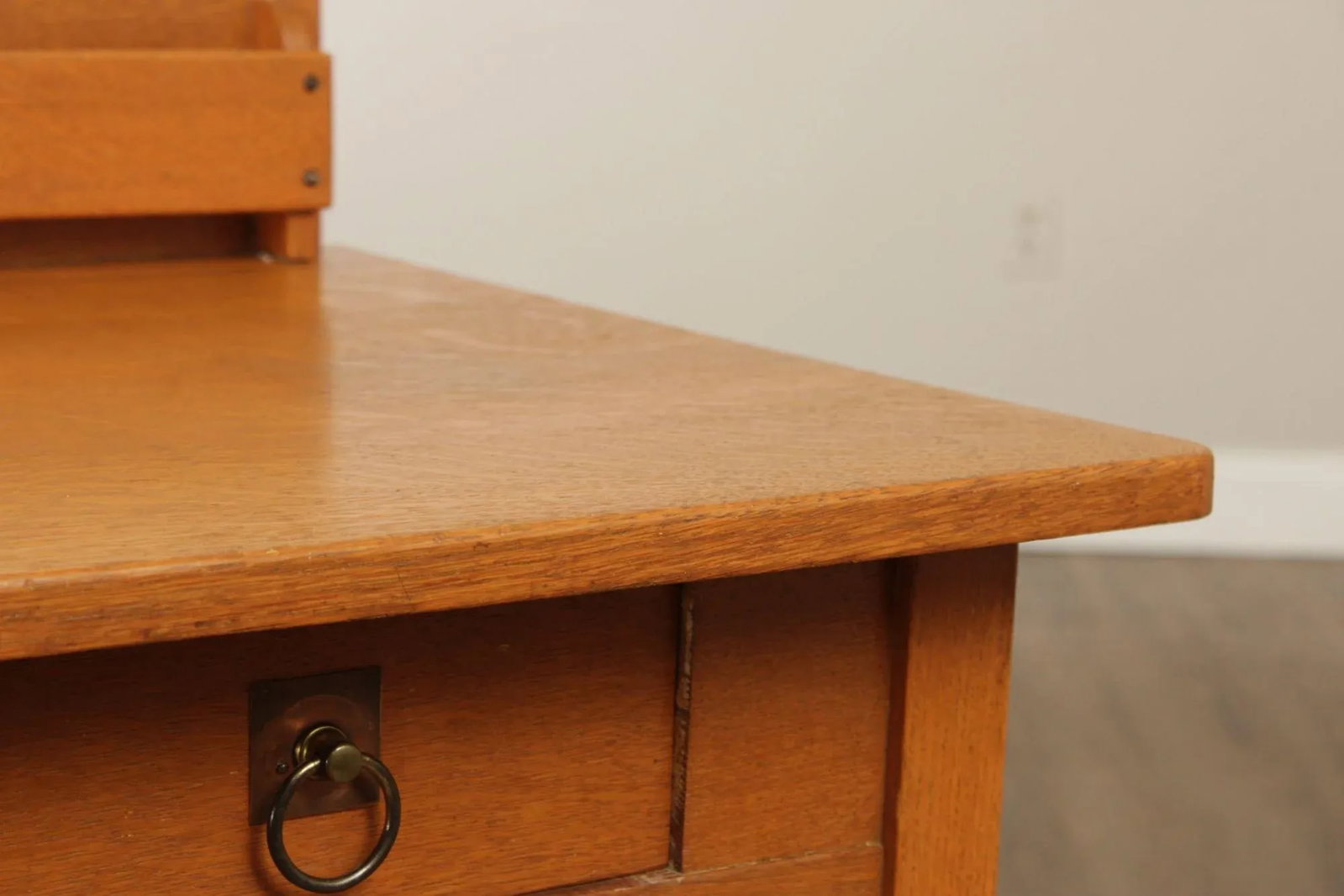 Stickley Brothers Antique Mission Oak Postcard Writing Desk - 11
