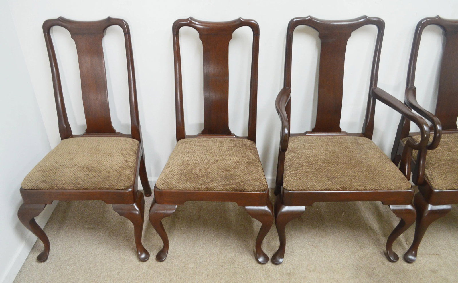 Henkel Harris Mahogany Dining Chairs Set of 6 - 3