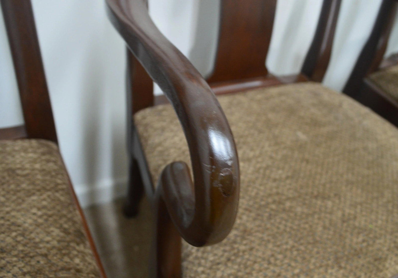 Henkel Harris Mahogany Dining Chairs Set of 6 - 5